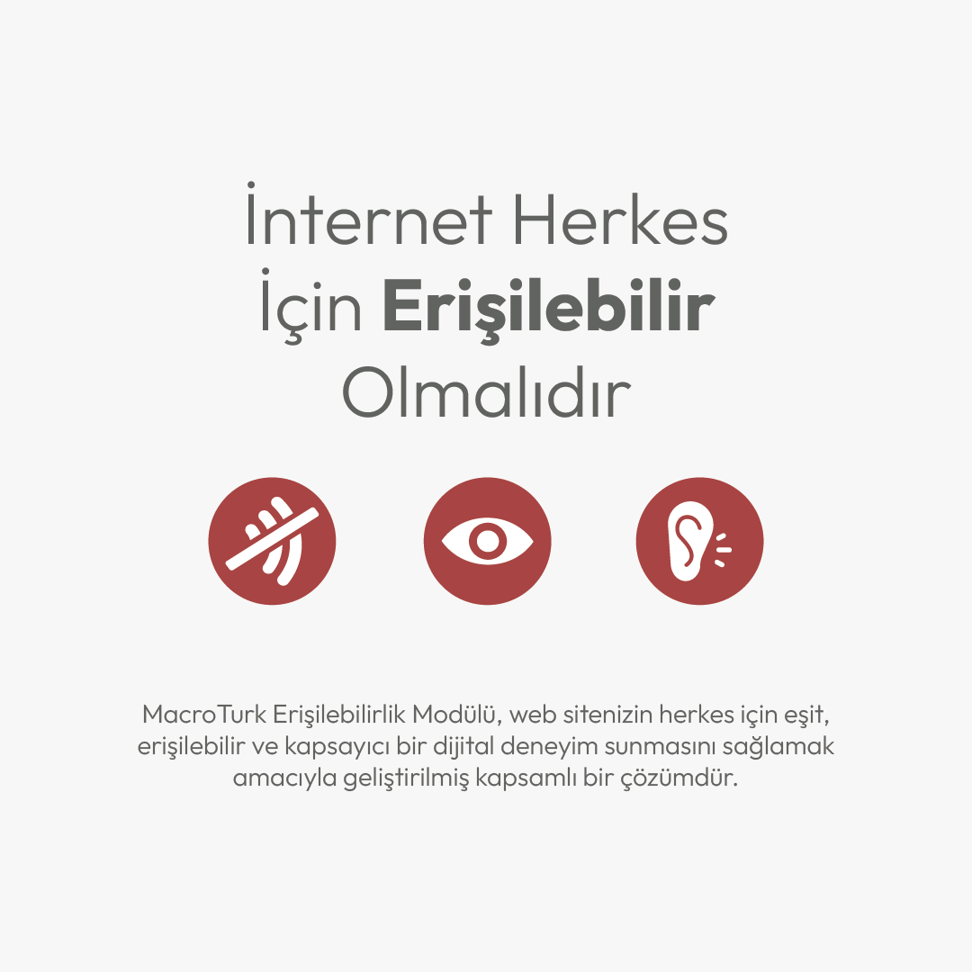 Erişilebilirlik Modülü